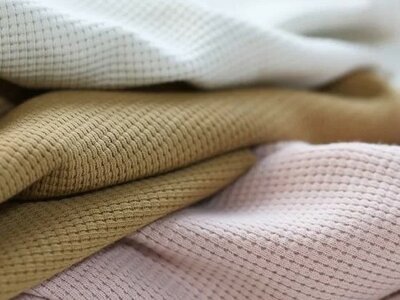 Katoenen Wafel  tricot