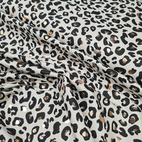 foilprint luipaard tricot met goud kiezel