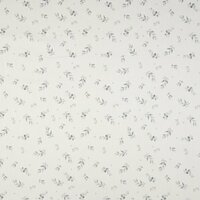 wit zee groen kleine blaadjes eucalyptus digitaal poplin