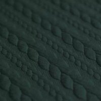 groen (donker) kabel jacquard tricot
