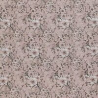 oud roze wit roze-terracotta winter bloem digitaal HYDROFIEL