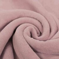 nude roze stretch badstof (babybadstof)