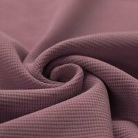 mauve (oud) fijne katoenen Wafel tricot