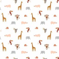 wit camel grijs terracotta poeder zoo diertjes