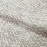 wit met oud roze (licht) geometrische lijnen