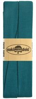 oaki doki tricot de luxe 2cm bias taupe.
