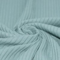 zee groen mint katoenen Brede Baby rib tricot SOFT