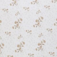 wit (off white) beige (kiezel) bruin Schaduw bloemen - digitaal tricot