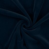 donker blauw katoenen velvet 