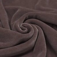 BEEBSstofjes katoenen velvet donker mauve @kickenstoffen