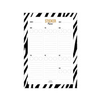 zebra sticker sewingplanner @kickenstoffen.nl