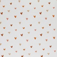 BEEBS hartjes rib soft tricot @kickenstoffen.nl