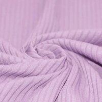 BEEBS brede rib tricot lila pastel @kickenstoffen