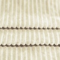 natural minky strepen fleece BEEBSfleece stofjes