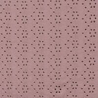  roze uni - broderie tricot KicKenStoffen
