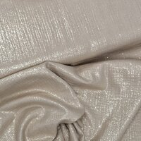 glitter hydrofiel donker beige van KicKenStoffen