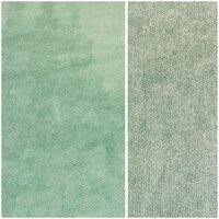 bamboe katoen fleece aventurine zee groen van KicKenStoffen