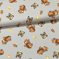 Qjutiekids brandweerwagen tricot van KicKen Stoffen