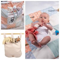 naaipatroon - boxkleed en teddy zaken quilt boxzak van KicKenStoffen