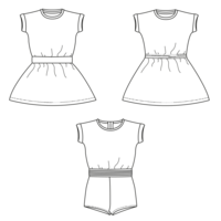 Lux jurk en jumpsuit