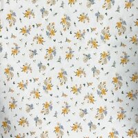 BEEBS bloemboeket ribtricot soft KicKenStoffen