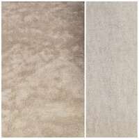 bamboe katoen fleece beige KicKenStoffen