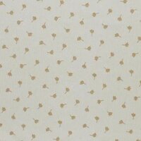 BEEBSbabyrib tricot SOFT kiezel en taupe klaver blad van KicKenStoffen