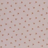 BEEBSbabyrib tricot SOFT roze klaver blad van KicKenStoffen
