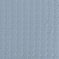  jeans blauw uni - broderie tricot KicKenStoffen