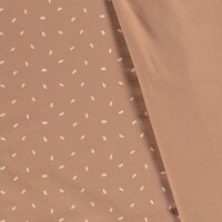 Jursie confetti streepjes tricot met achterkant KicKenStoffen