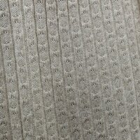 knitted cable KicKenStoffen beige