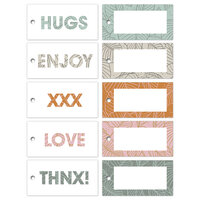 Lovely Leaves cadeaulabels 
