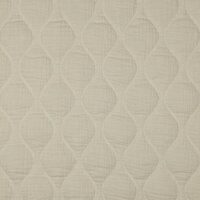 gevoerde hydrofiel - gestepte stof - natural @kickenstoffen 05038.062