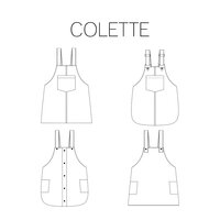 Colette jurk kids en dames Iris May - papieren naaipatroon