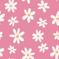 Jursie katoentjes vrolijke kleurtjes  grote roze bloemen - KicKenStoffen 23727-013