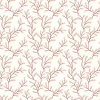Jursie katoen twijgjes claypink - KicKenStoffen 23703