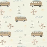Jursie Tropische transporter bus tricot KicKenStoffen 23609