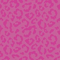 Jacquard Leopard Fuchsia  KicKenStoffen