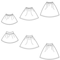 Skirt alert kids  van bel'etoile