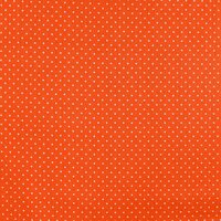 oranje stipjes katoen KicKenStoffen