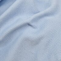 Cotton Jaquard Libbie blauw KicKenStoffen