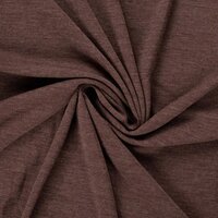 merino wol tricot taupe melange - KicKenStoffen