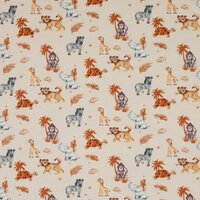 BEEBS afrikaanse dieren tricot van kickenstoffen