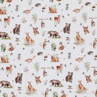 BEEBS natuur dieren tricot van kickenstoffen