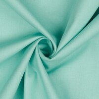 uni katoen warm mint groen