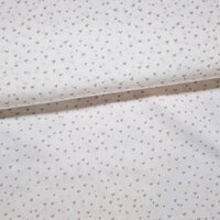 confettie hartjes katoen kickenstoffen wit-beige