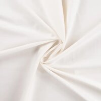 Satijnkatoen KicKenStoffen off white