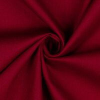 bordeaux rood - wijnrood uni katoen 06006.041 kickenstoffe