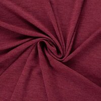 merino wol tricot bordeaux melange - KicKenStoffen