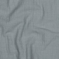 staal blauw slub hydrofiel Poppy - kickenstoffen